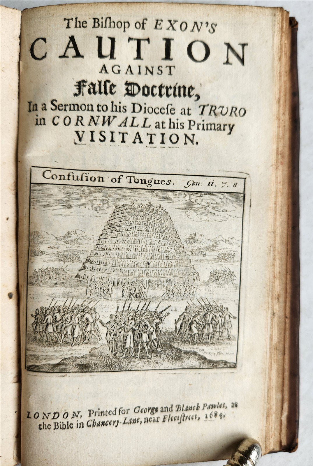 1684 Rationale upon the Book of Common Prayer of the Church of England antique