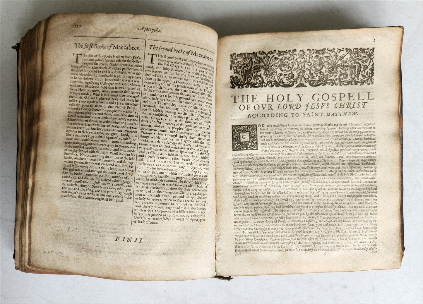 1643 Pious Annotations upon Holy Bible in ENGLISH by Giovanni Diodati antique