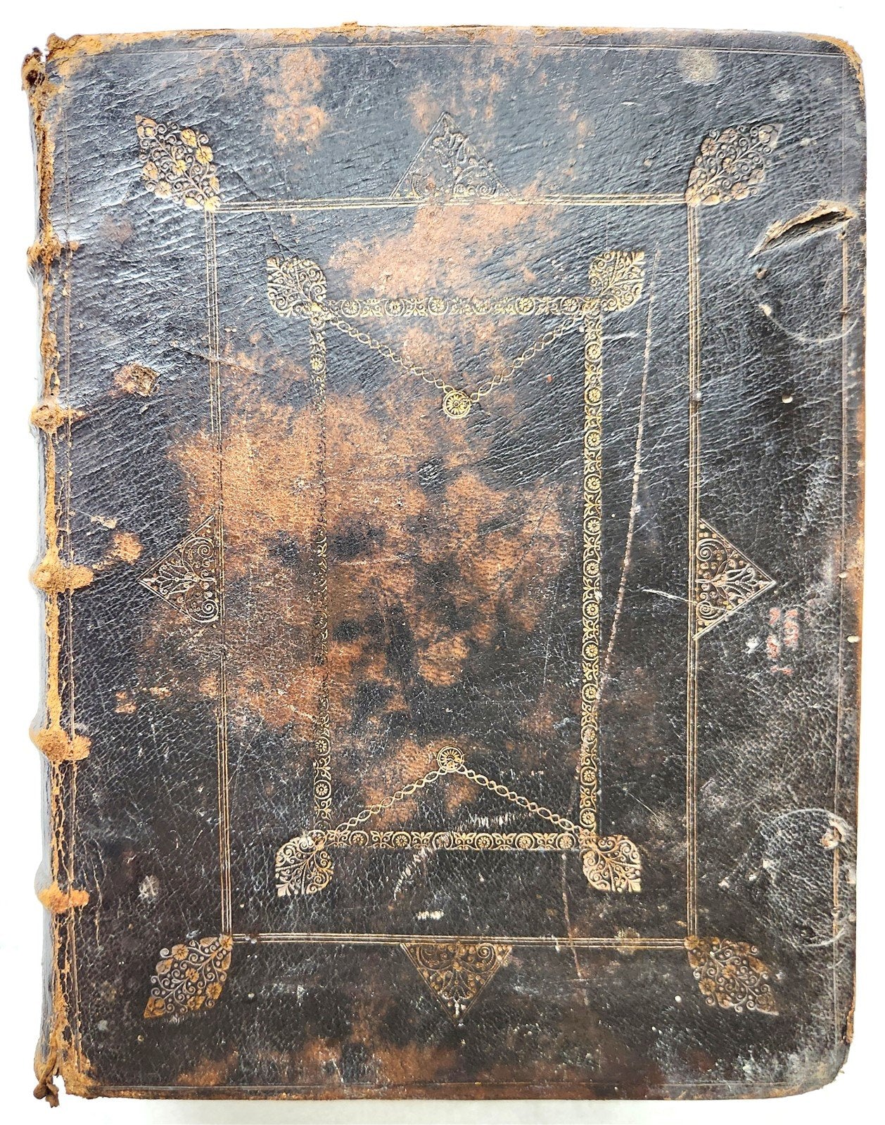 1697 BIBLE in ENGLISH antique OLD & NEW TESTAMENT by the University Printers
