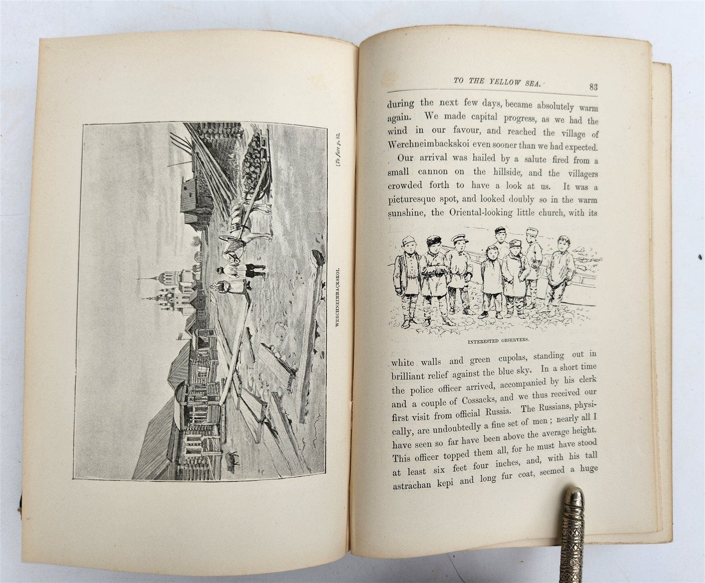 1892 FROM ARCTIC OCEAN to YELLOW SEA antique Siberia Mongolia China ILLUSTRATED