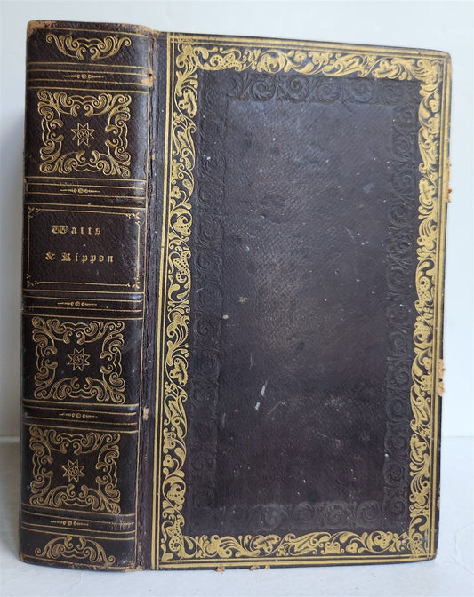 1836 PSALMS & HYMNS of Dr. WATTS antique Philadelphia