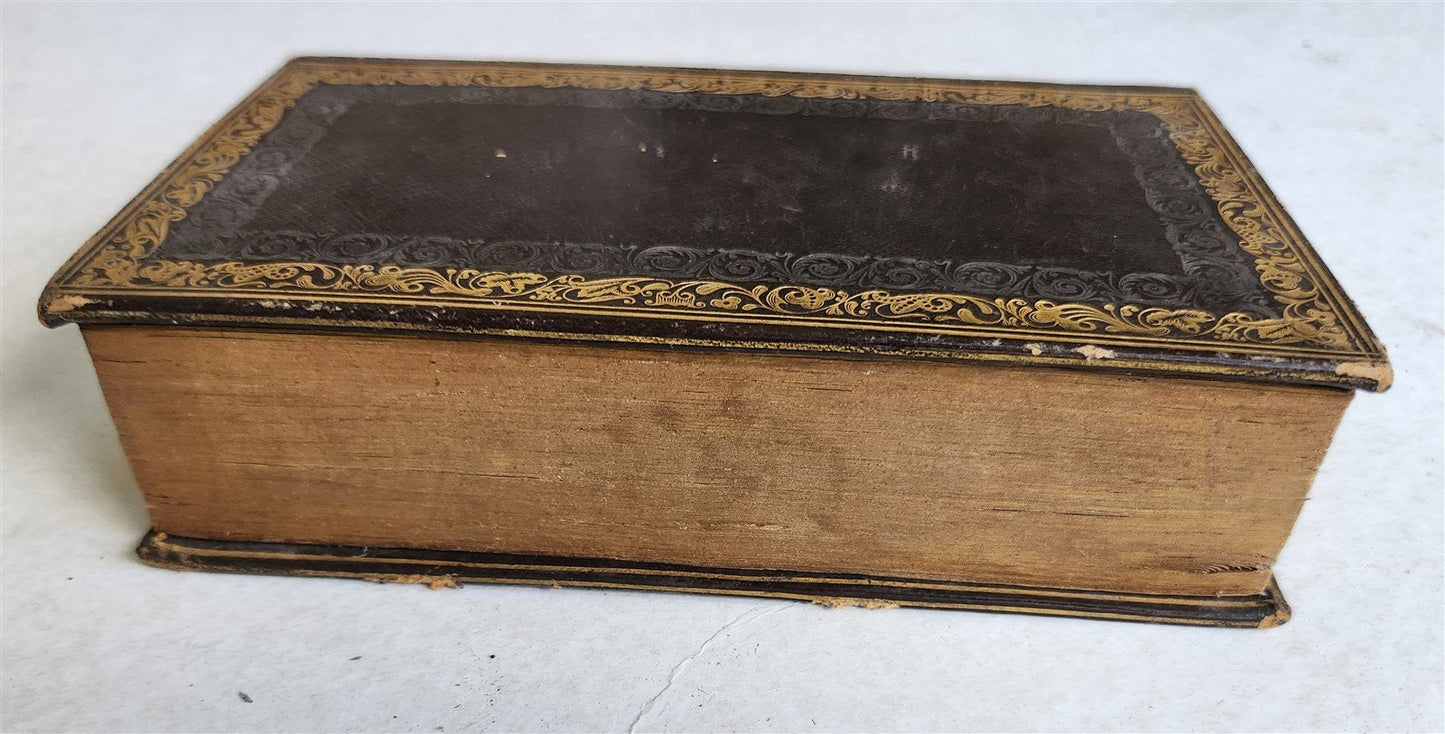 1836 PSALMS & HYMNS of Dr. WATTS antique Philadelphia