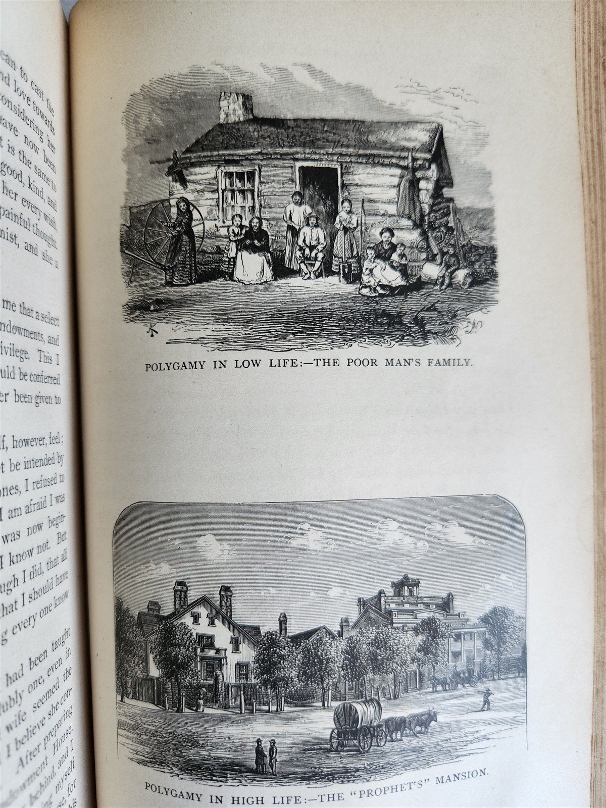 1877 Tell it all story of a life's experience in MORMONISM antique ILLUSTRATED