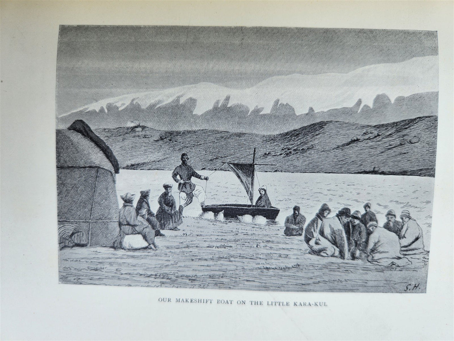 1898 THROUGH ASIA by SVEN HEDIN antique ILLUSTRATED w/ 300 PICTURES 2 volumes