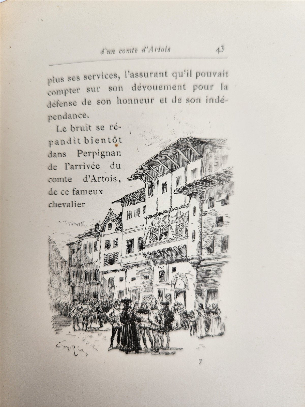 1883 ROMANTIC ADVENTURES of COUNT D'ARTOIS antique ILLUSTRATED fine binding