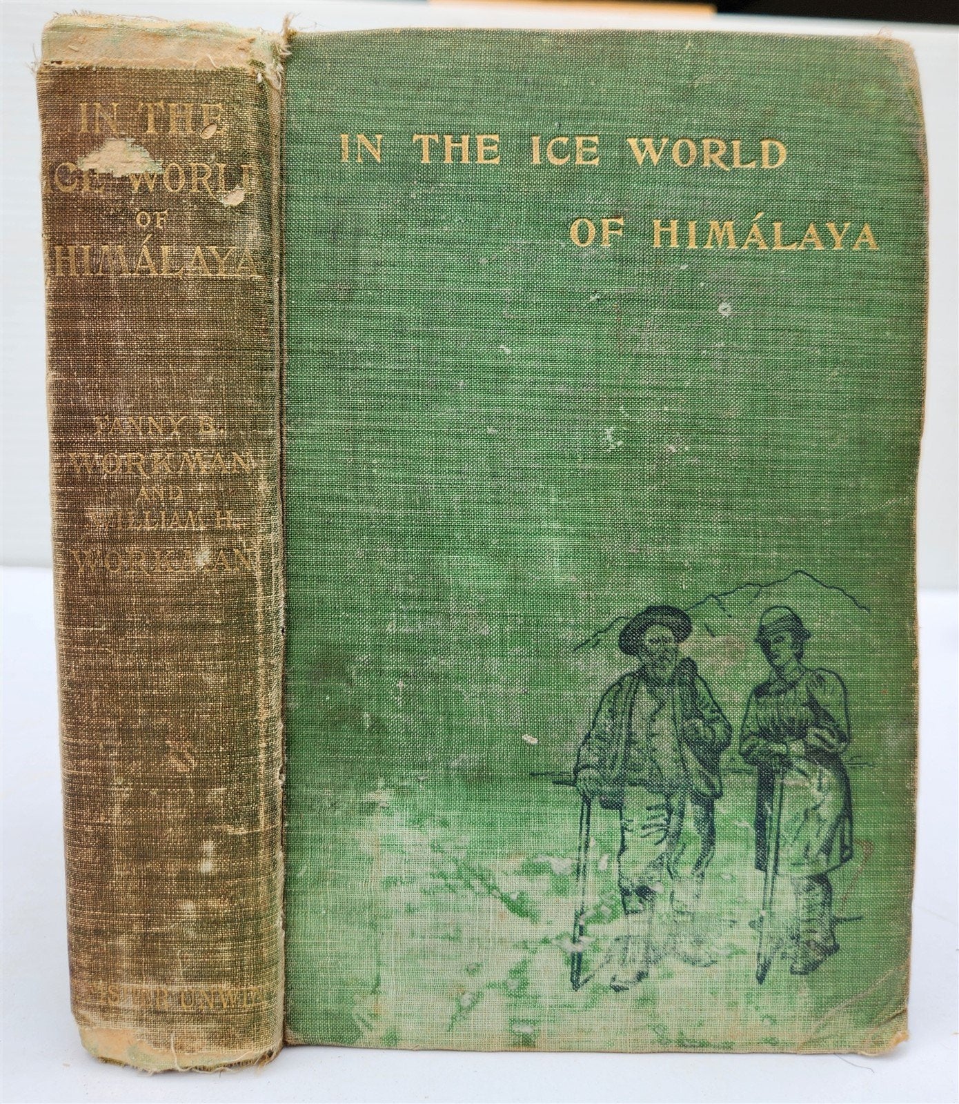1900 IN ICE WORLD of HIMALAYA antique ILLUSTRATED Ladakh Nubra Sura Baltidstan