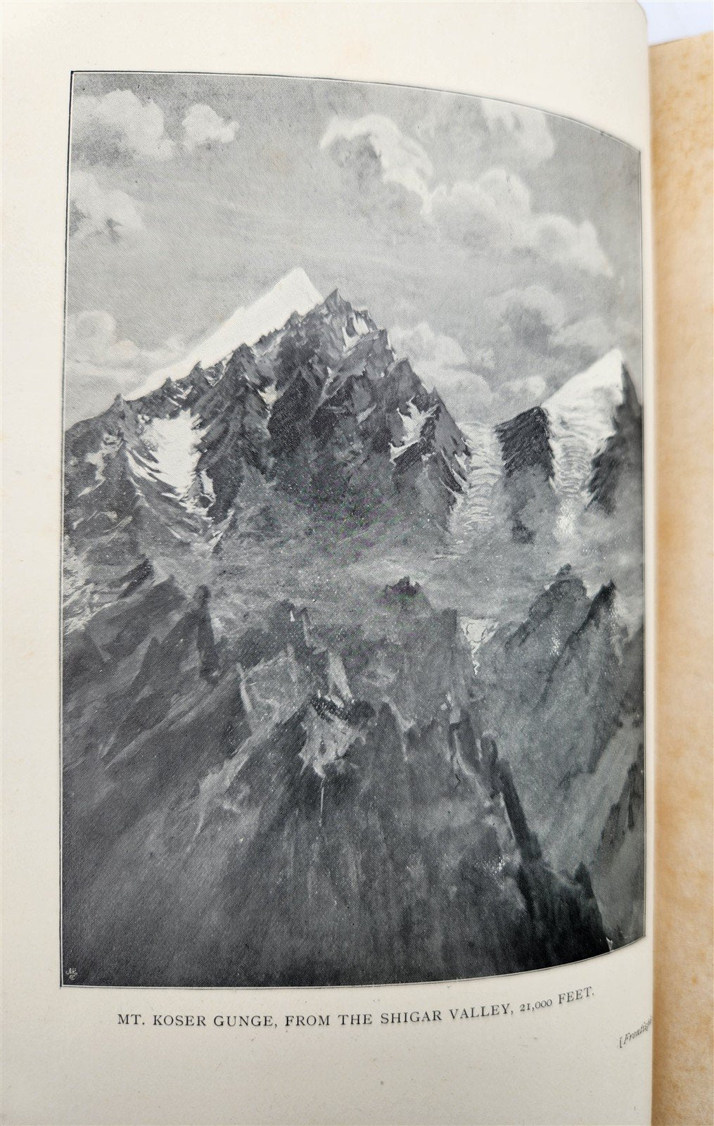 1900 IN ICE WORLD of HIMALAYA antique ILLUSTRATED Ladakh Nubra Sura Baltidstan