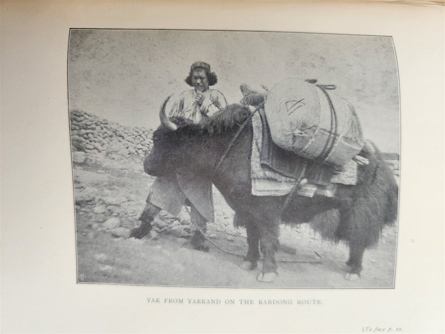 1900 IN ICE WORLD of HIMALAYA antique ILLUSTRATED Ladakh Nubra Sura Baltidstan