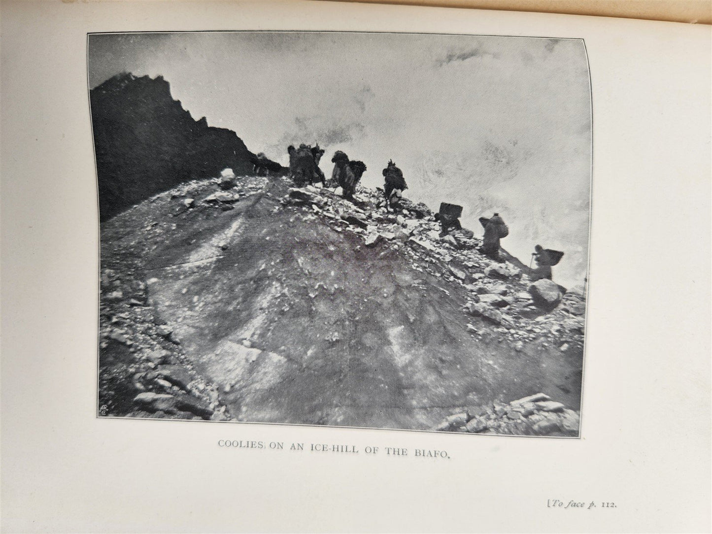 1900 IN ICE WORLD of HIMALAYA antique ILLUSTRATED Ladakh Nubra Sura Baltidstan