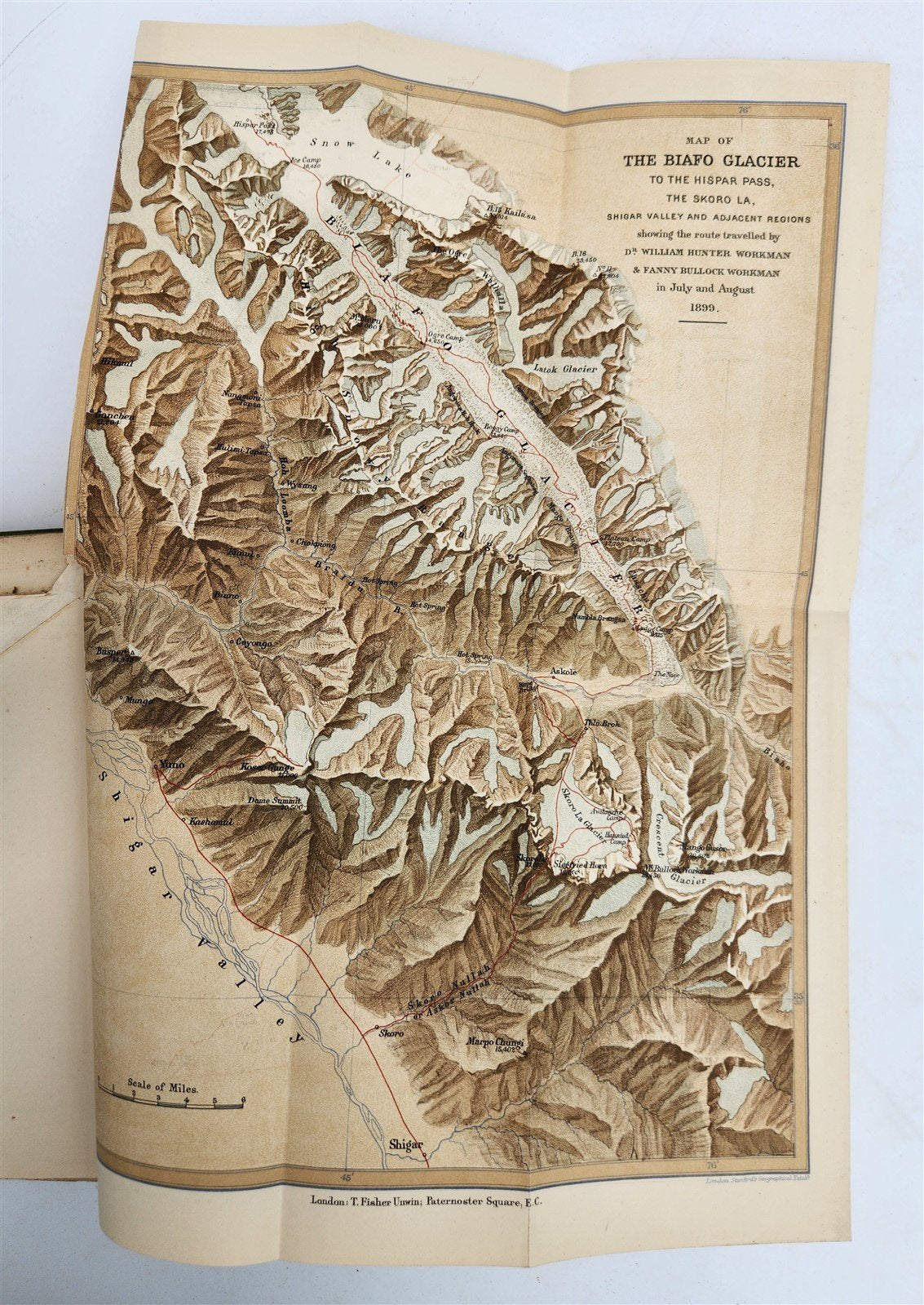 1900 IN ICE WORLD of HIMALAYA antique ILLUSTRATED Ladakh Nubra Sura Baltidstan