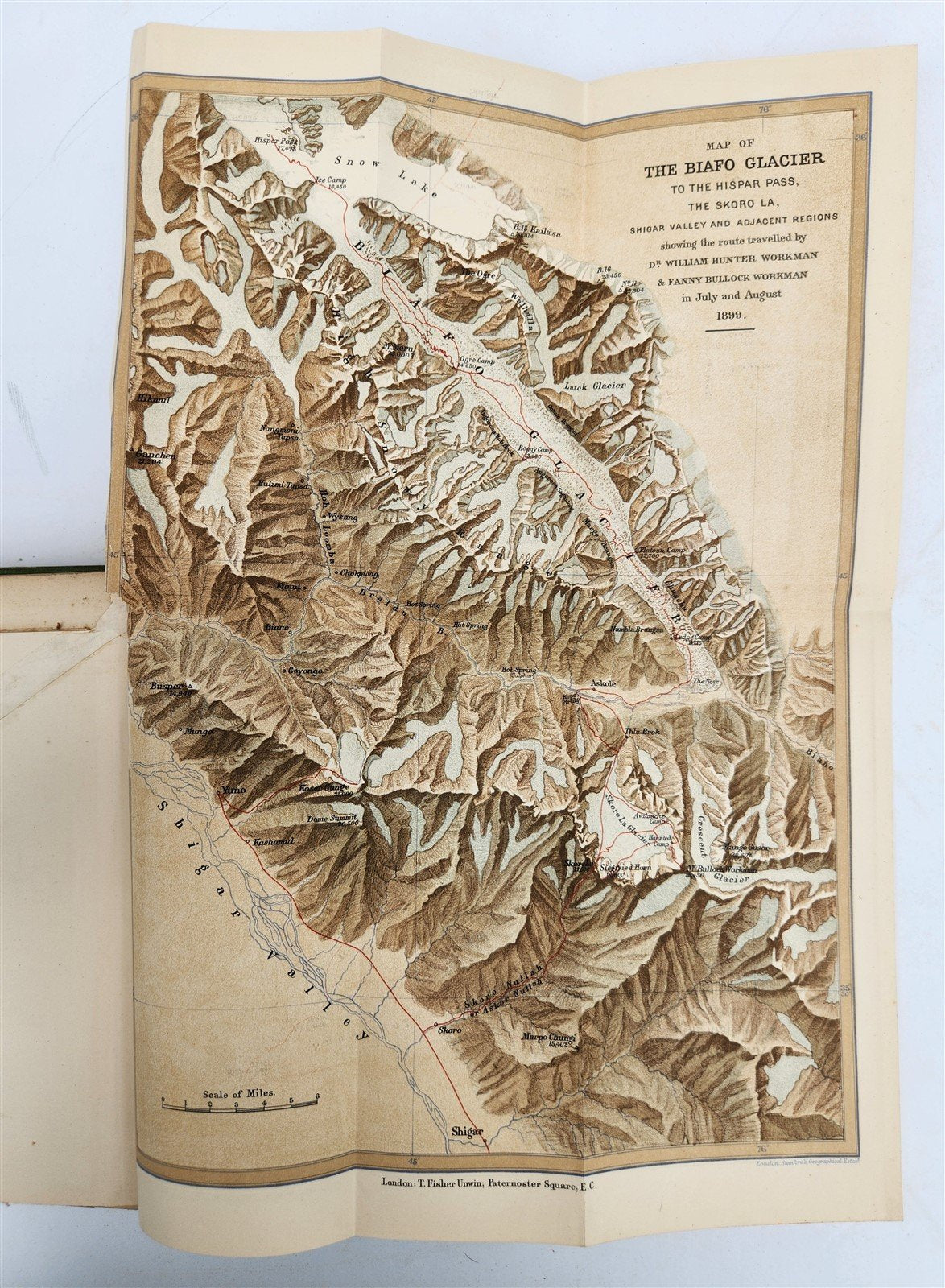 1900 IN ICE WORLD of HIMALAYA antique ILLUSTRATED Ladakh Nubra Sura Baltidstan