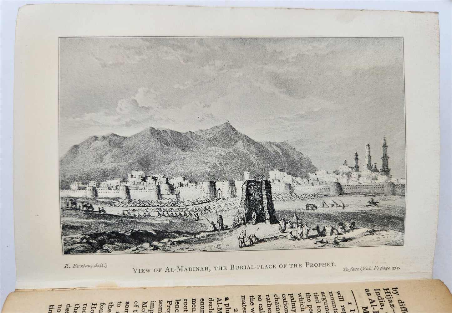 1907 Narrative of Pilgrimage to Al-Madinah & Mecca 2 VOLUMES antique ILLUSTRATED