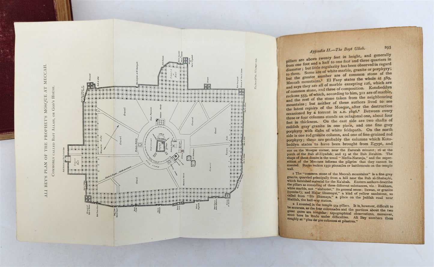 1907 Narrative of Pilgrimage to Al-Madinah & Mecca 2 VOLUMES antique ILLUSTRATED