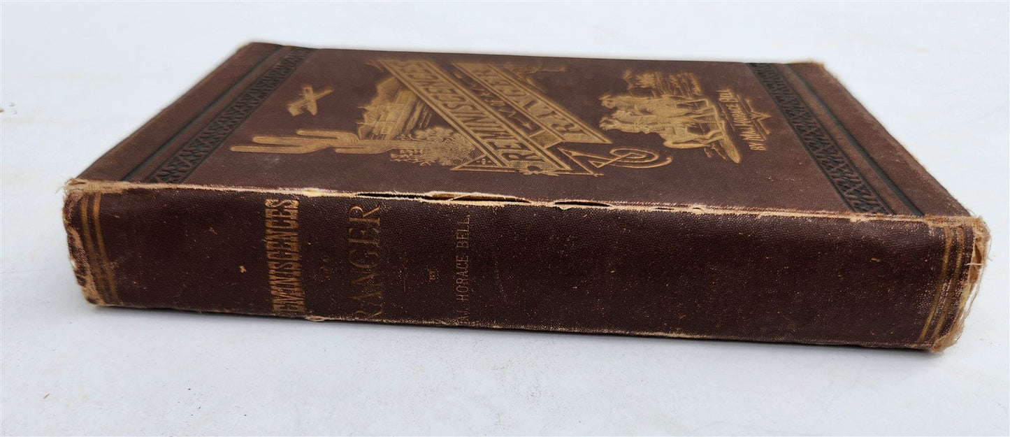 1881 Reminiscences of a Ranger or, Early Times in Southern California antique