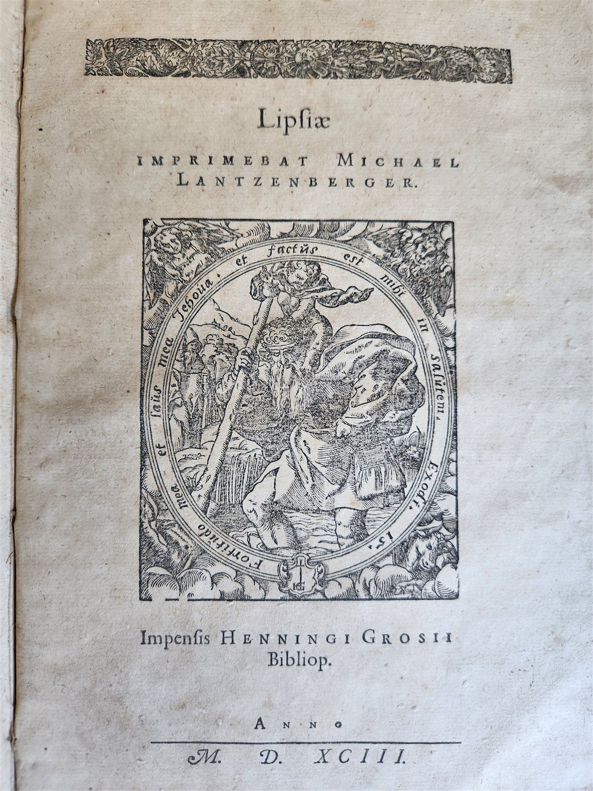 1593 SAXONIA GERMAN 15th & 16th CENTURY HISTORY antique VELLUM BOUND FOLIO