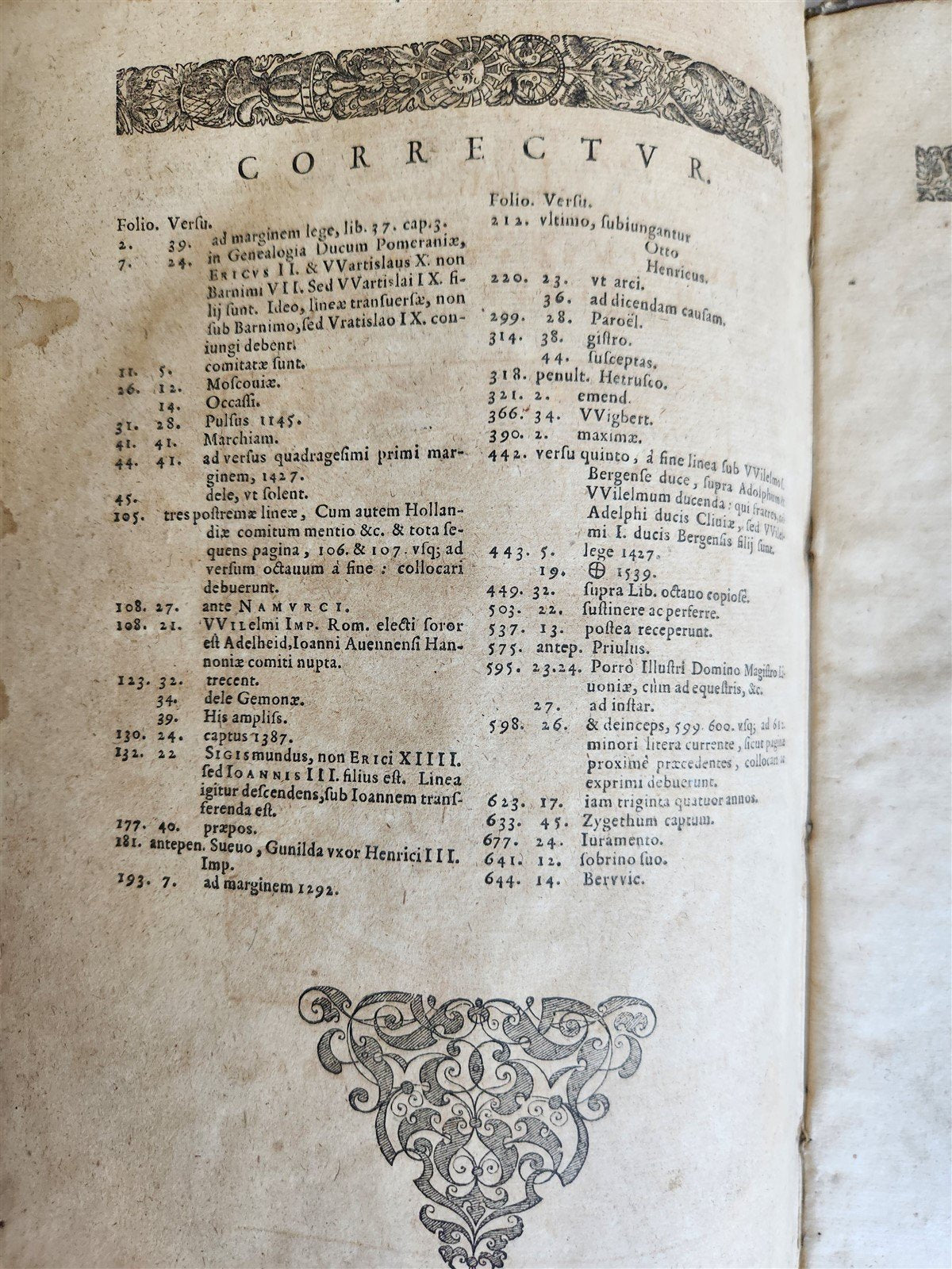 1593 SAXONIA GERMAN 15th & 16th CENTURY HISTORY antique VELLUM BOUND FOLIO