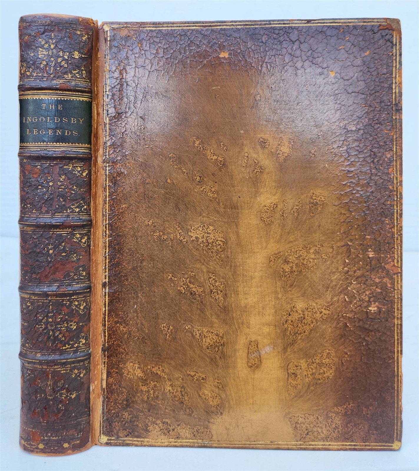 1879 INGOLSBY LEGENDS antique ILLUSTRATED by G. Cruikshank John Leech & Tenniel
