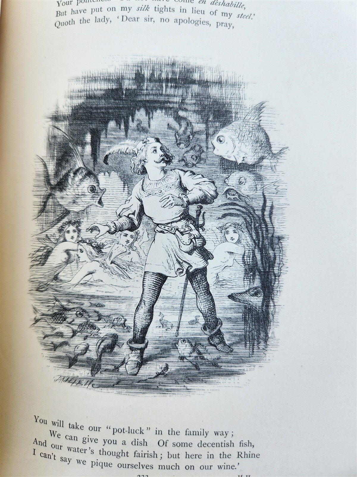 1879 INGOLSBY LEGENDS antique ILLUSTRATED by G. Cruikshank John Leech & Tenniel