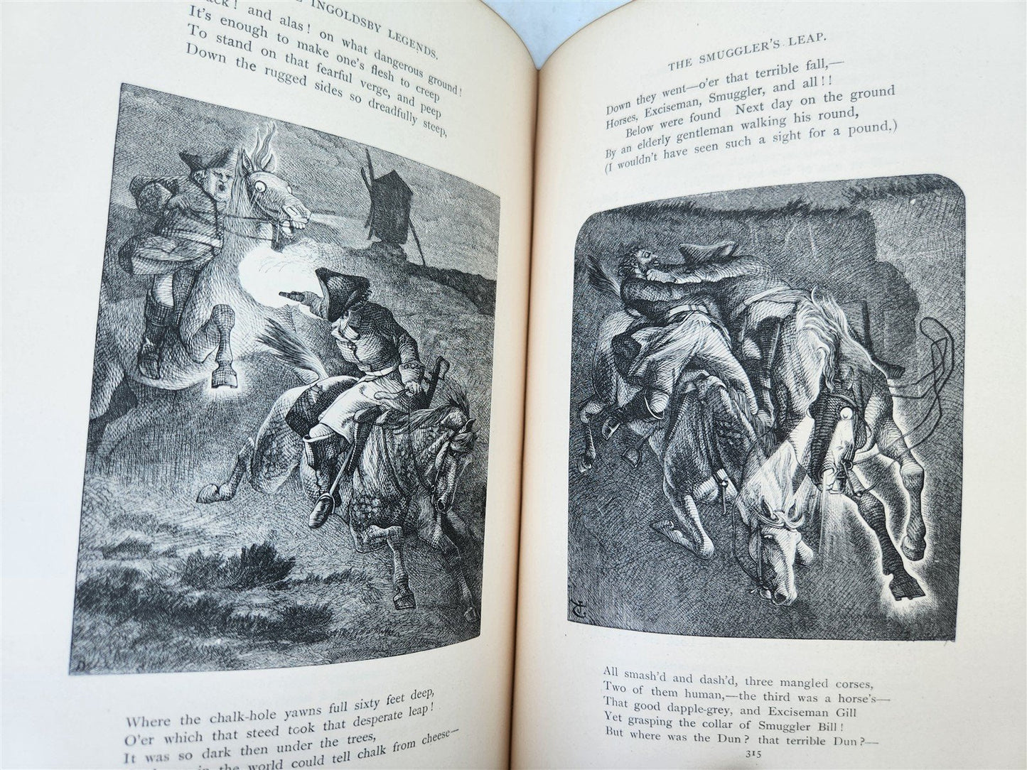 1879 INGOLSBY LEGENDS antique ILLUSTRATED by G. Cruikshank John Leech & Tenniel