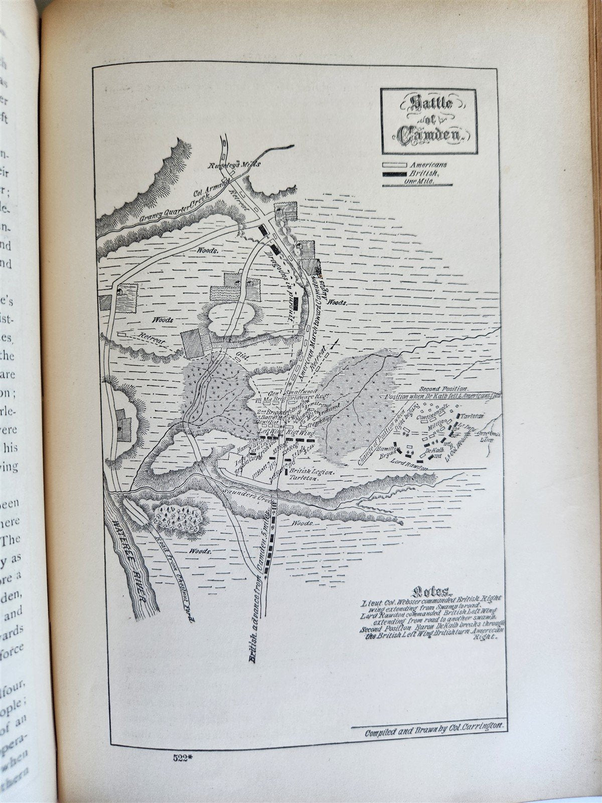 1876 BATTLES of AMERICAN REVOLUTION antique Henry Carrington ILLUSTRATED w/MAPS