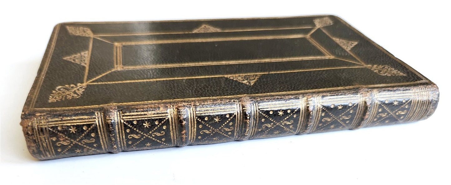 1724 THE REASONABLE COMMUNICANT in ENGLISH antique ORIGINAL BINDING