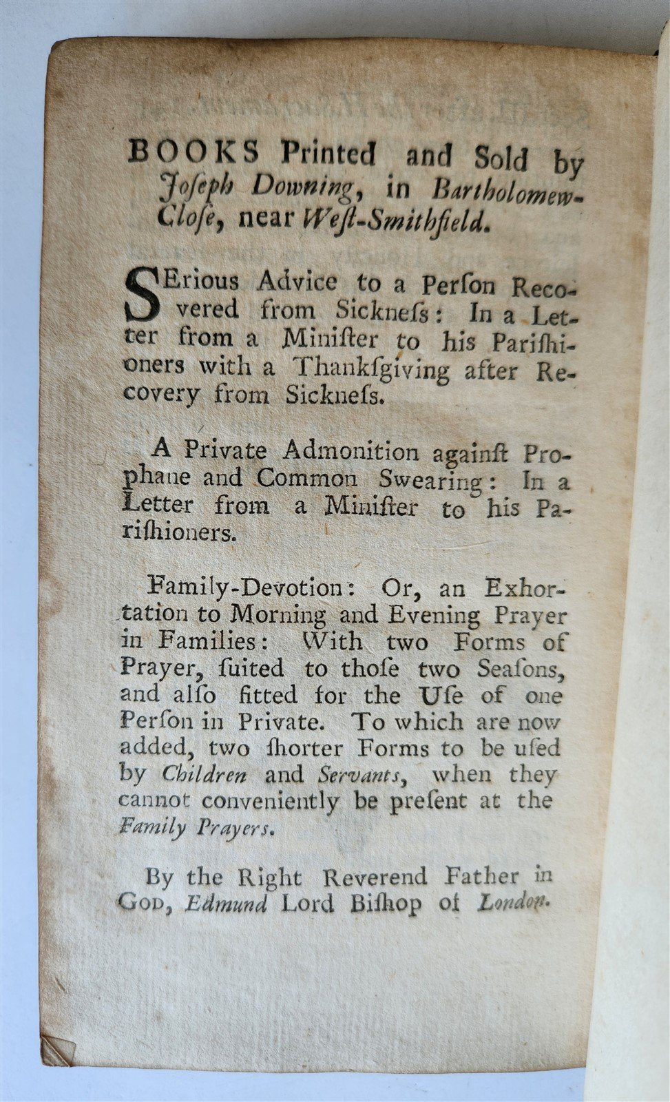1724 THE REASONABLE COMMUNICANT in ENGLISH antique ORIGINAL BINDING