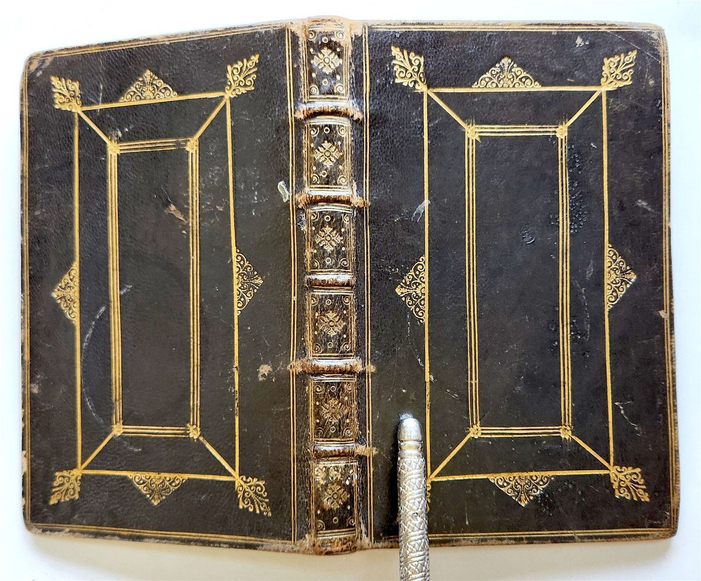 1721 ORTHODOX COMMUNICANT in ENGLISH w/ 82 ENGRAVINGS antique ORIGINAL BINDING