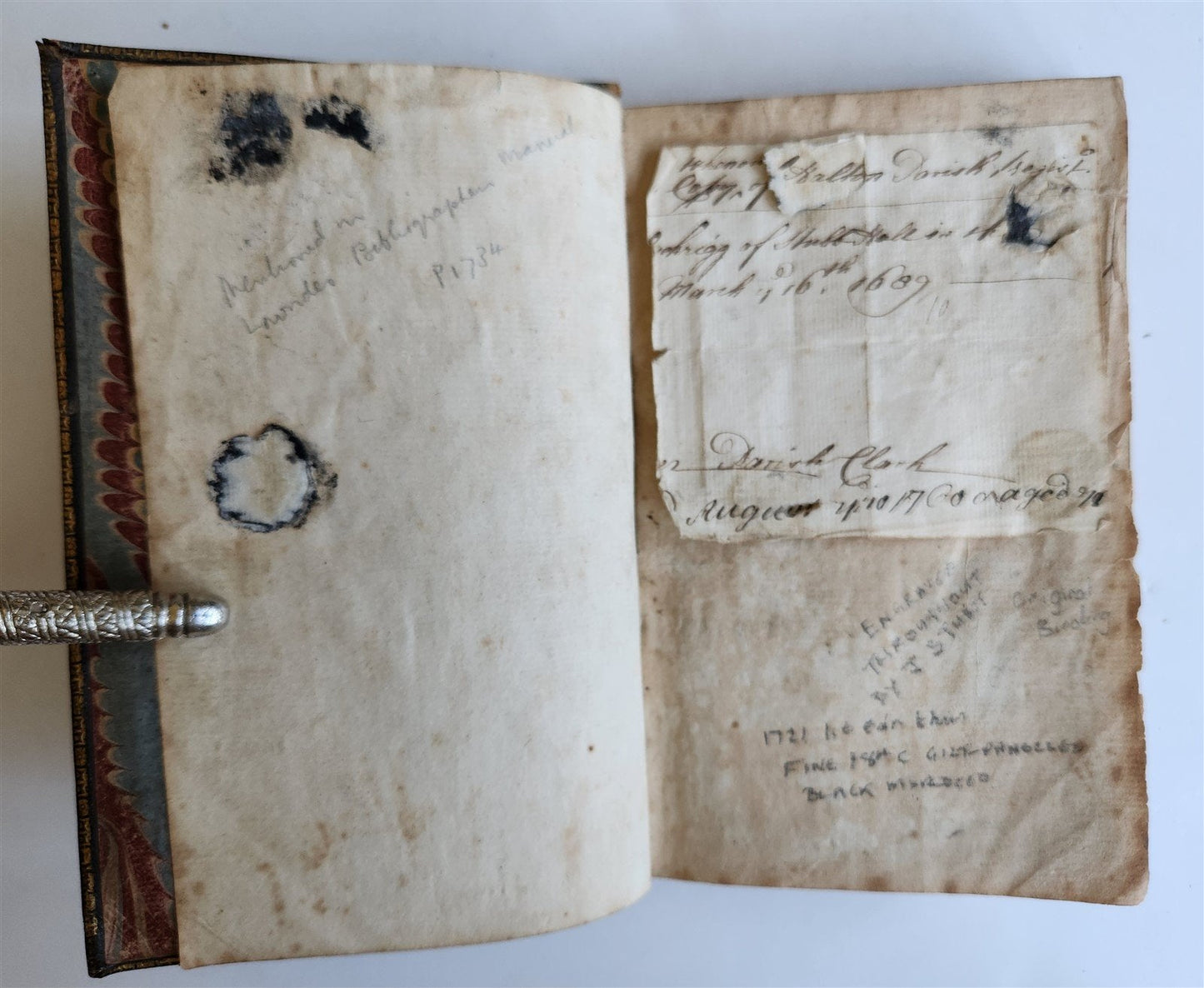 1721 ORTHODOX COMMUNICANT in ENGLISH w/ 82 ENGRAVINGS antique ORIGINAL BINDING