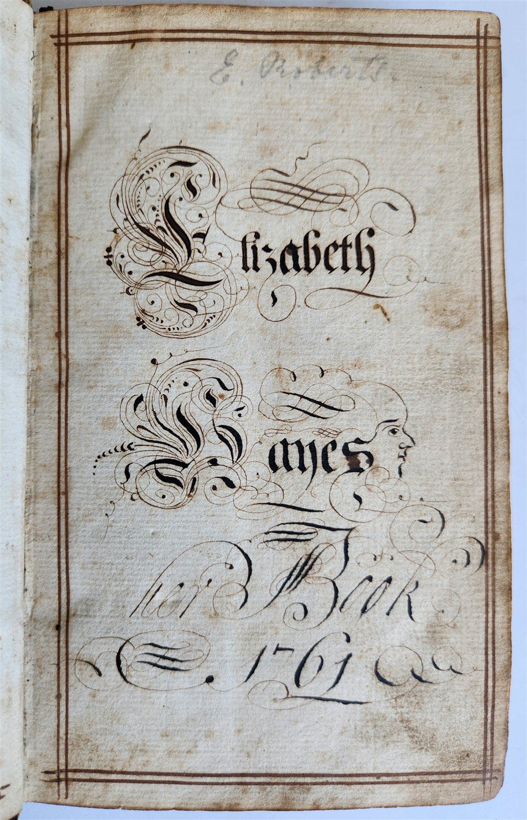 1758 BOOK of COMMON PRAYER & PSALMS of DAVID antique ORIGINAL BINDING