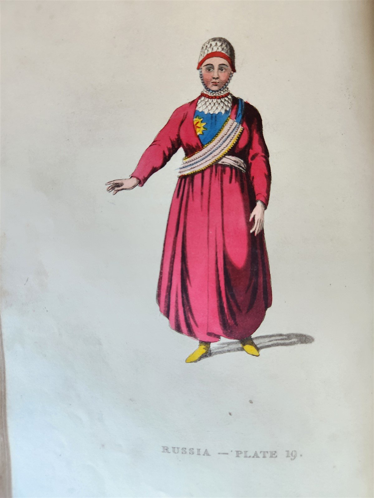 1814 PICTURESQUE REPRESENTATIONS DRESS & MANNERS of RUSSIANS antique 64 PLATES