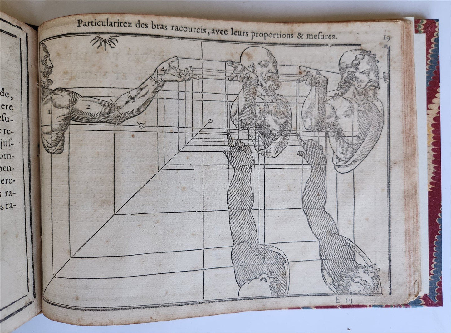 1676 DRAWING BOOK by Jean Cousin antique ILLUSTRATED w/ 33 MAGNIFICENT WOODCUTS