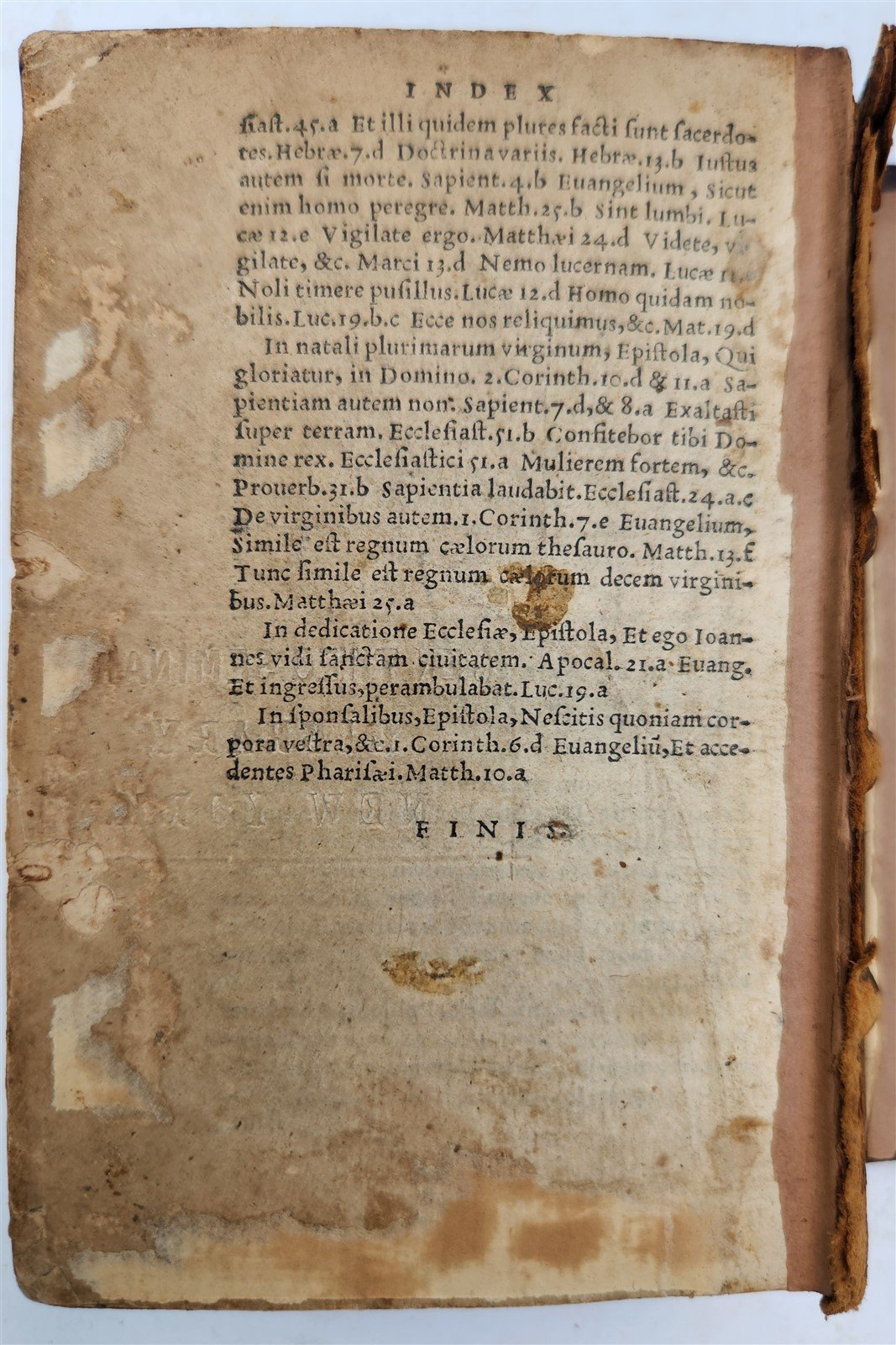 1548 BIBLE in LATIN FULLY ILLUSTRATED antique RARE pocket size NEW TESTAMENT