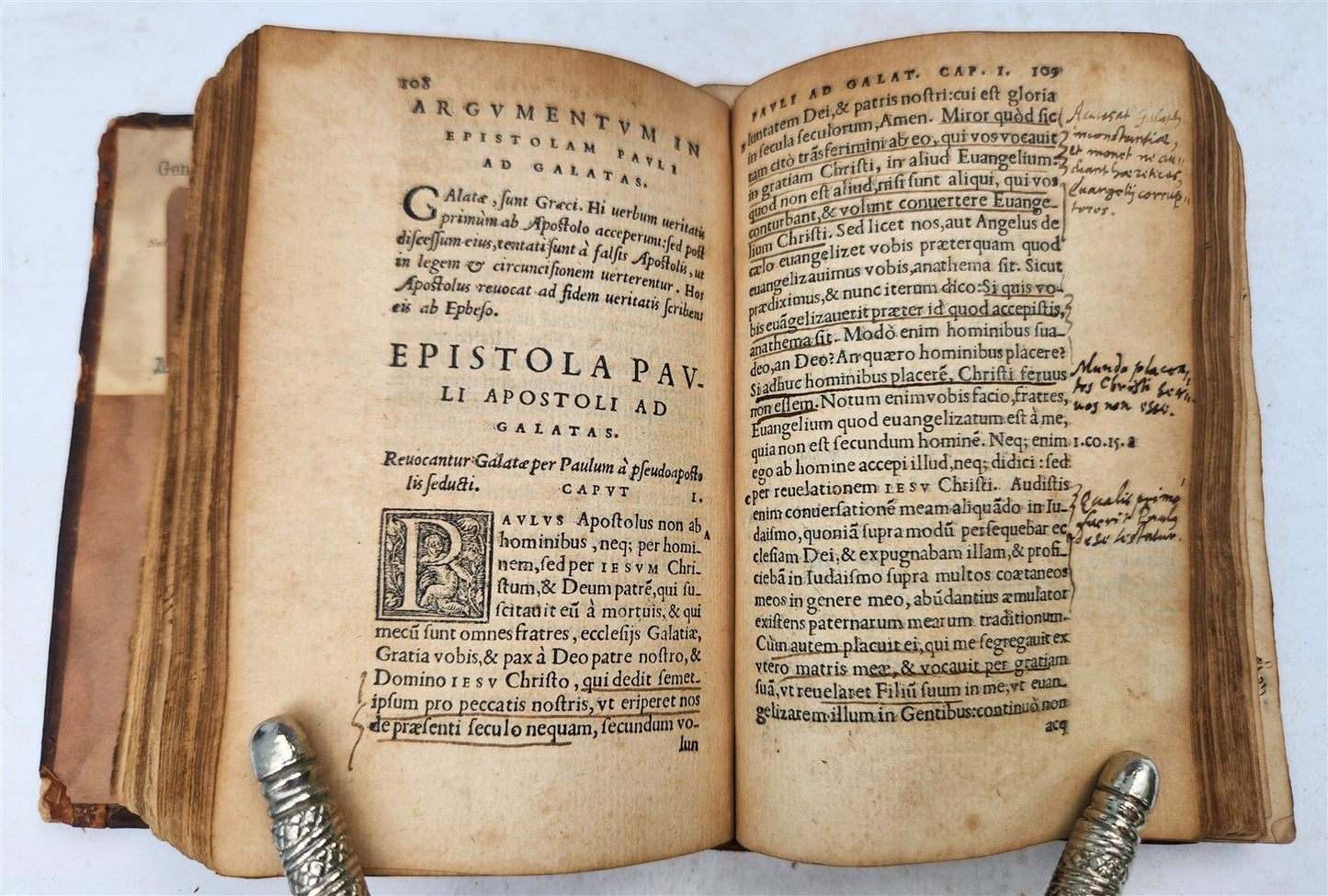 1548 BIBLE in LATIN FULLY ILLUSTRATED antique RARE pocket size NEW TESTAMENT