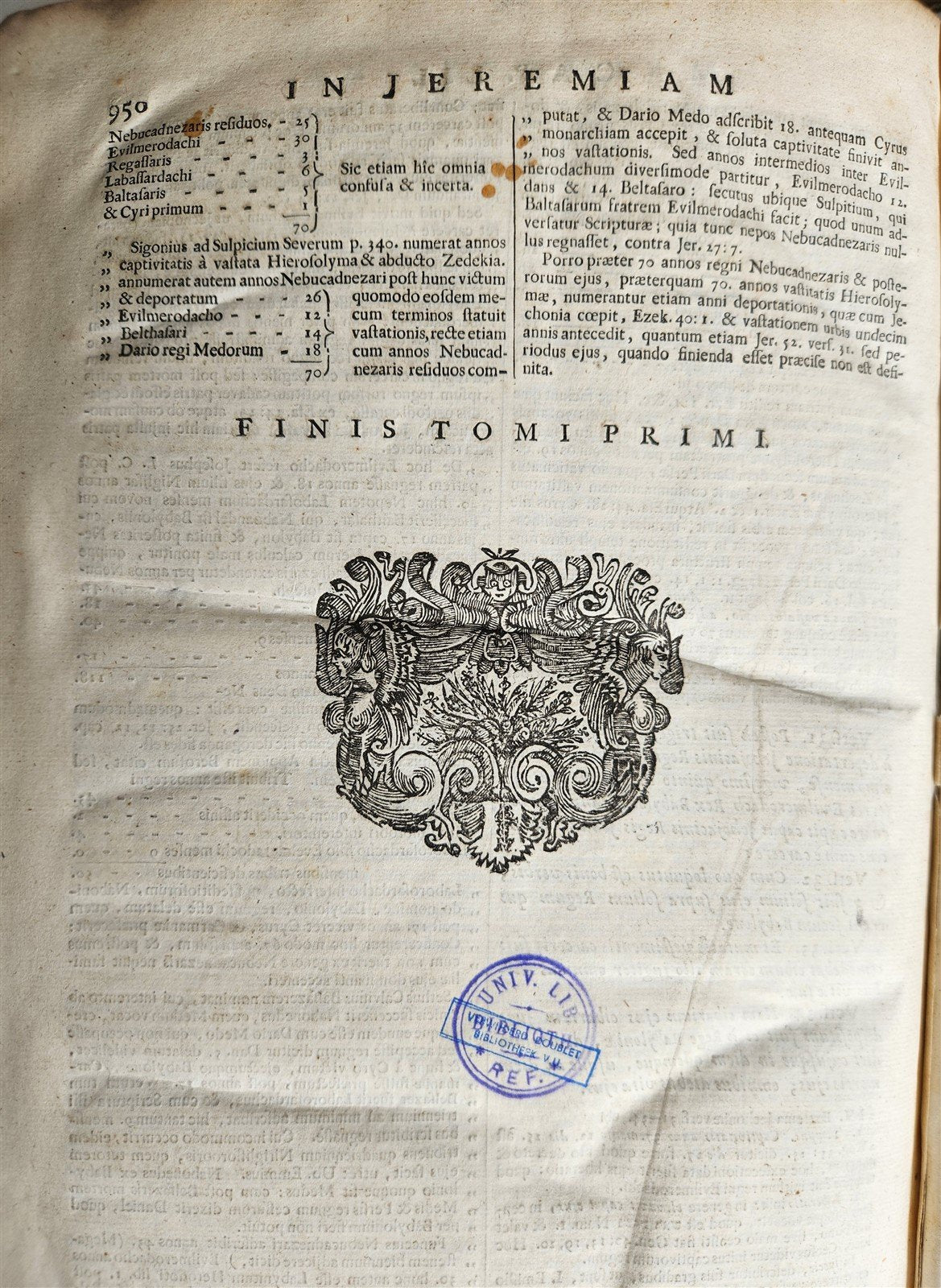 1685 5 VELLUM BOUND FOLIOS antique analytica practica problematica & philologica