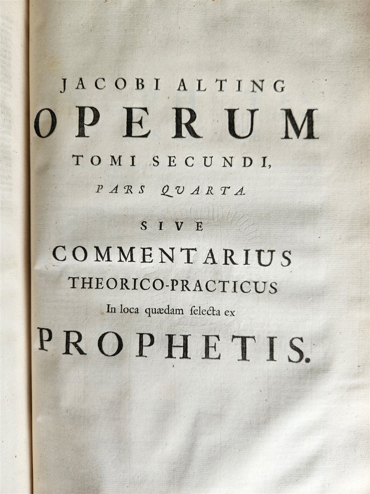 1685 5 VELLUM BOUND FOLIOS antique analytica practica problematica & philologica