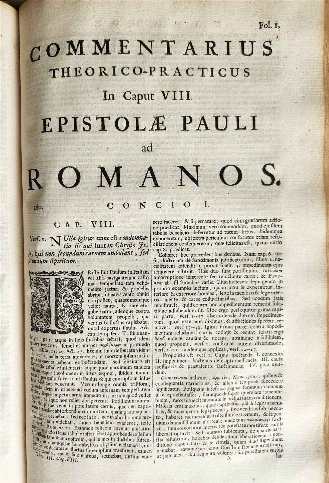 1685 5 VELLUM BOUND FOLIOS antique analytica practica problematica & philologica