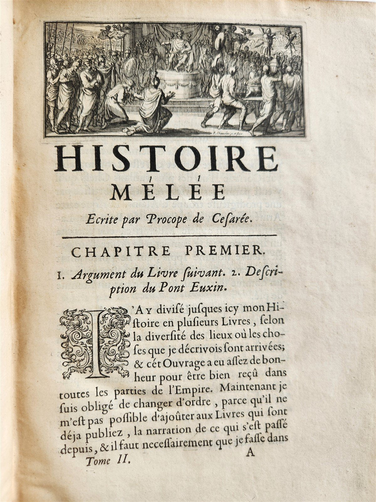 1672 HISTORY of CONSTANTINOPLE 8 VOLUMES antique in FRENCH TURKISH INTEREST