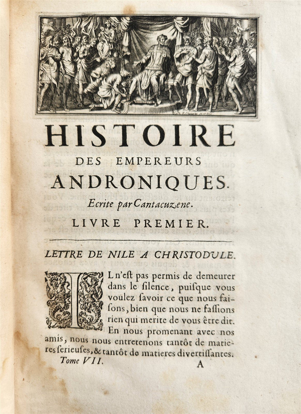1672 HISTORY of CONSTANTINOPLE 8 VOLUMES antique in FRENCH TURKISH INTEREST