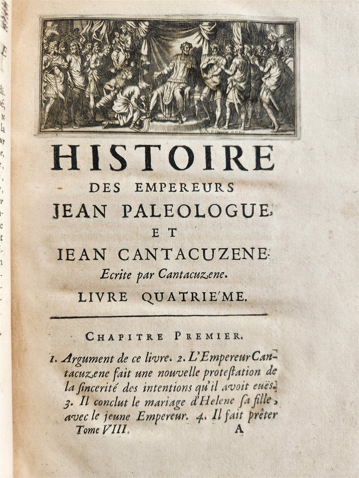 1672 HISTORY of CONSTANTINOPLE 8 VOLUMES antique in FRENCH TURKISH INTEREST