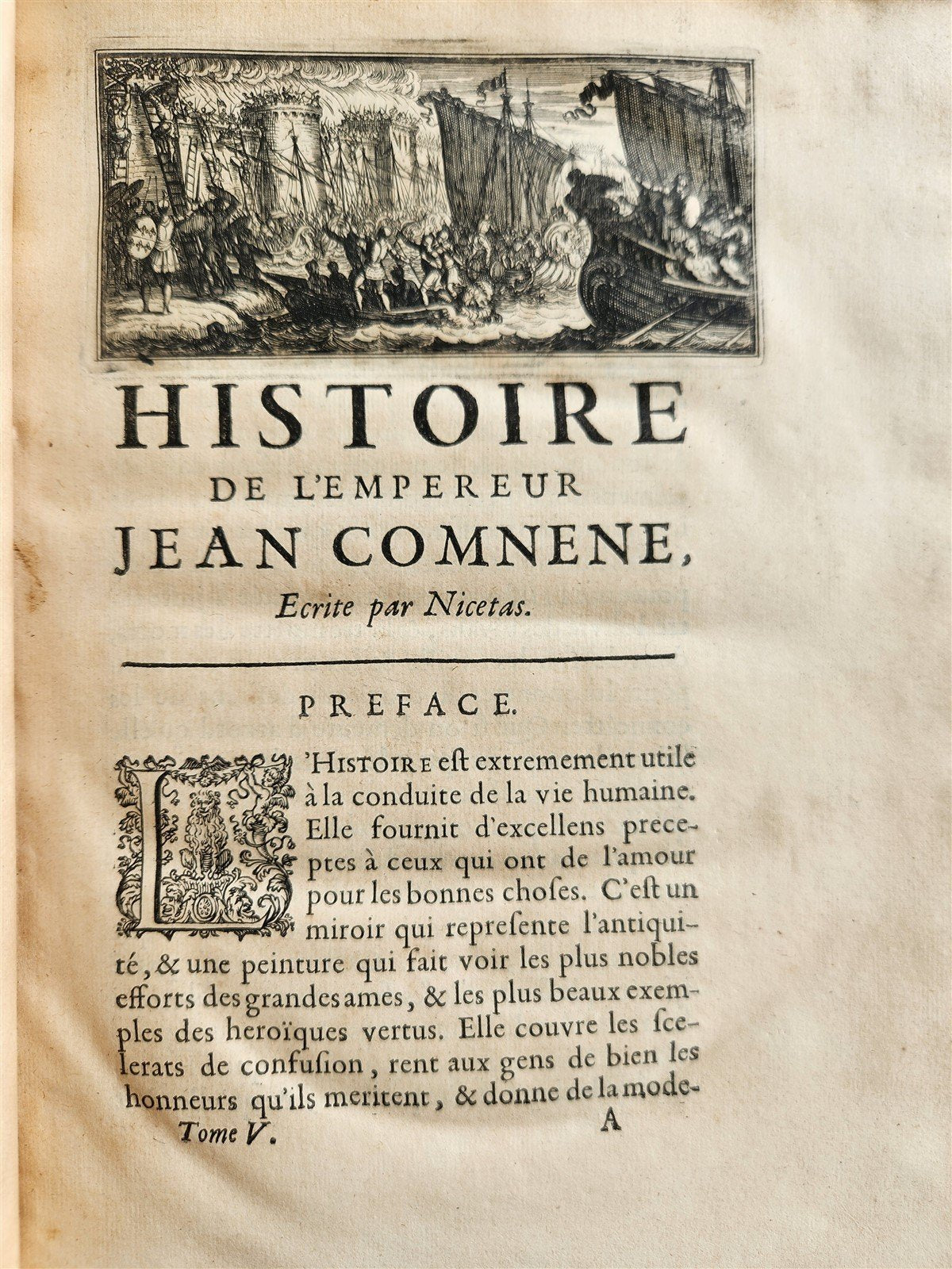 1672 HISTORY of CONSTANTINOPLE 8 VOLUMES antique in FRENCH TURKISH INTEREST