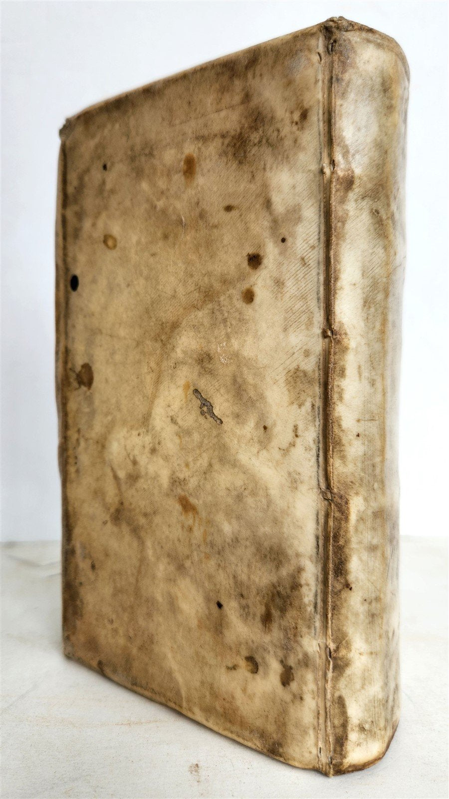 1621 ILLUSTRATED Homiliarum in Evangelia antique VELLUM BINDING