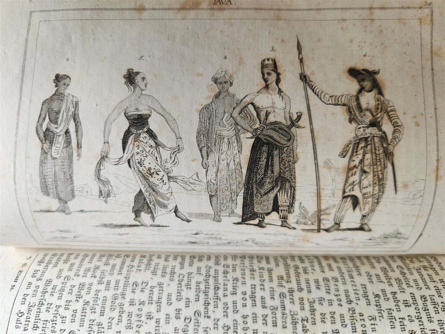 1830s ILLUSTRATED TRAVELS to MICRONESIA SWEDEN NORWAY GREECE antique 3 VOLUMES