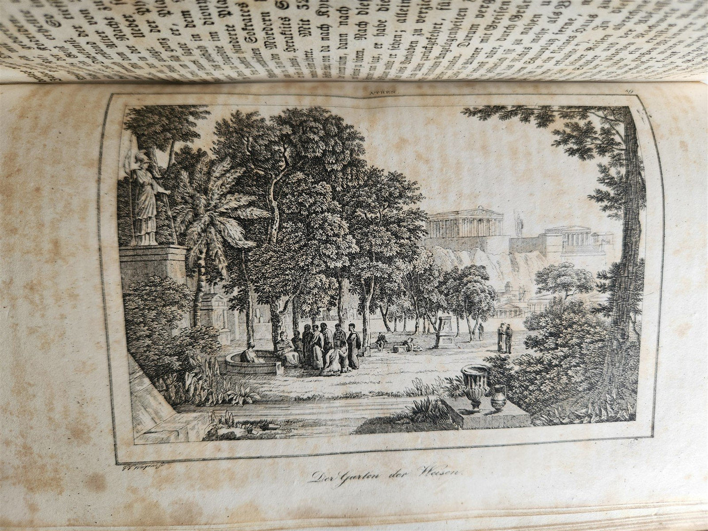 1830s ILLUSTRATED TRAVELS to MICRONESIA SWEDEN NORWAY GREECE antique 3 VOLUMES