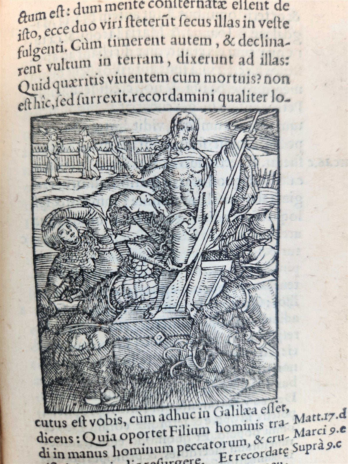 1546 BIBLE in LATIN FULLY ILLUSTRATED antique RARE pocket size NEW TESTAMENT