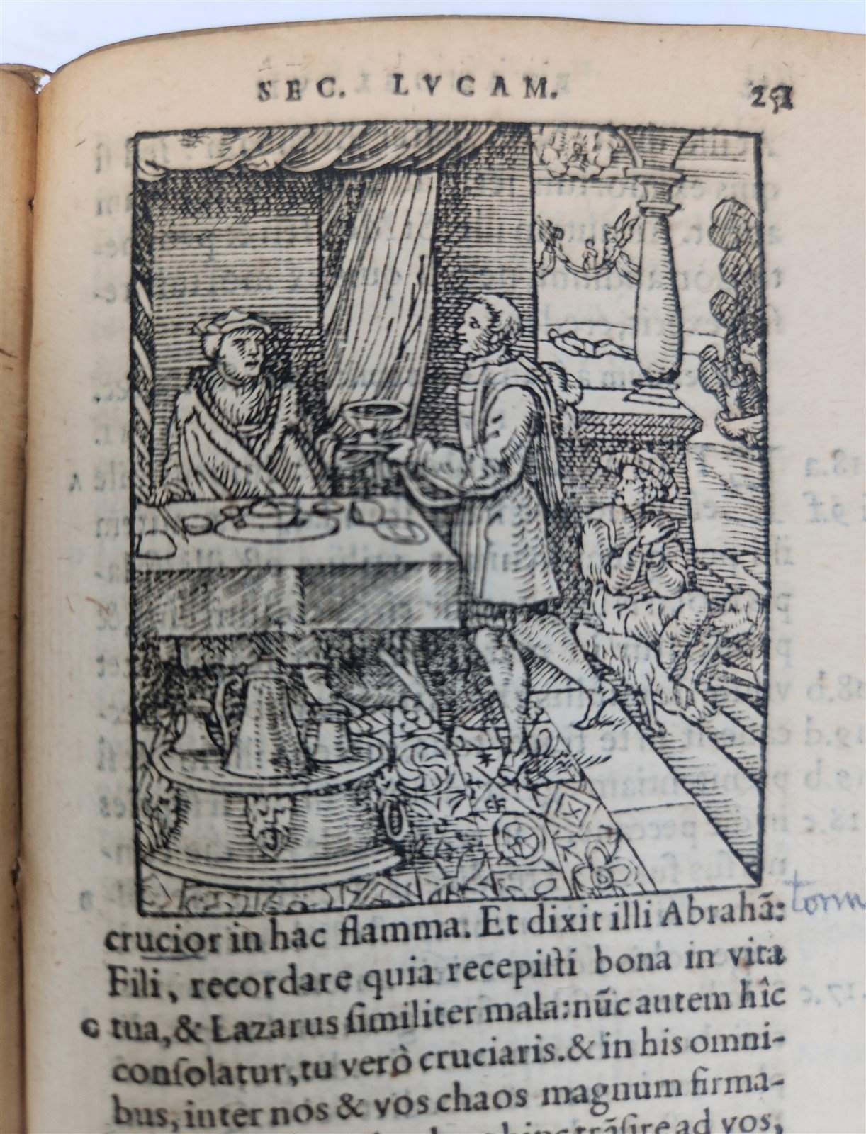 1546 BIBLE in LATIN FULLY ILLUSTRATED antique RARE pocket size NEW TESTAMENT