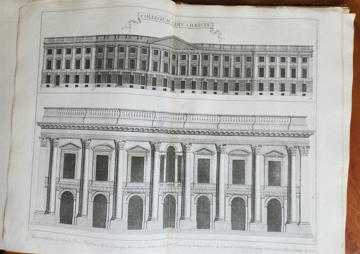 1733 OXONIA DEPICTA 58 OXFORD UNIVERSITY ENGRAVINGS antique LARGE FOLIO Williams