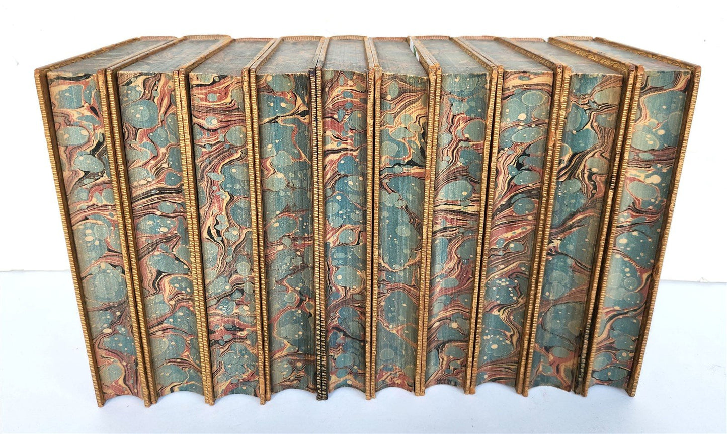 1883 HISTORY of ENGLAND 1603-1642 by Gardiner 10 VOLUMES antique