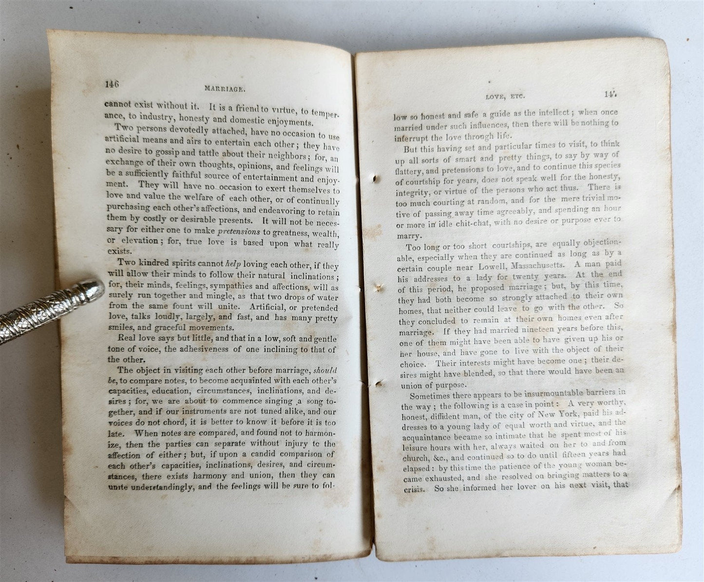 1851 MARRIAGE history & philosophy on PHRENOLOGY & PHYSIOLOGY antique AMERICANA