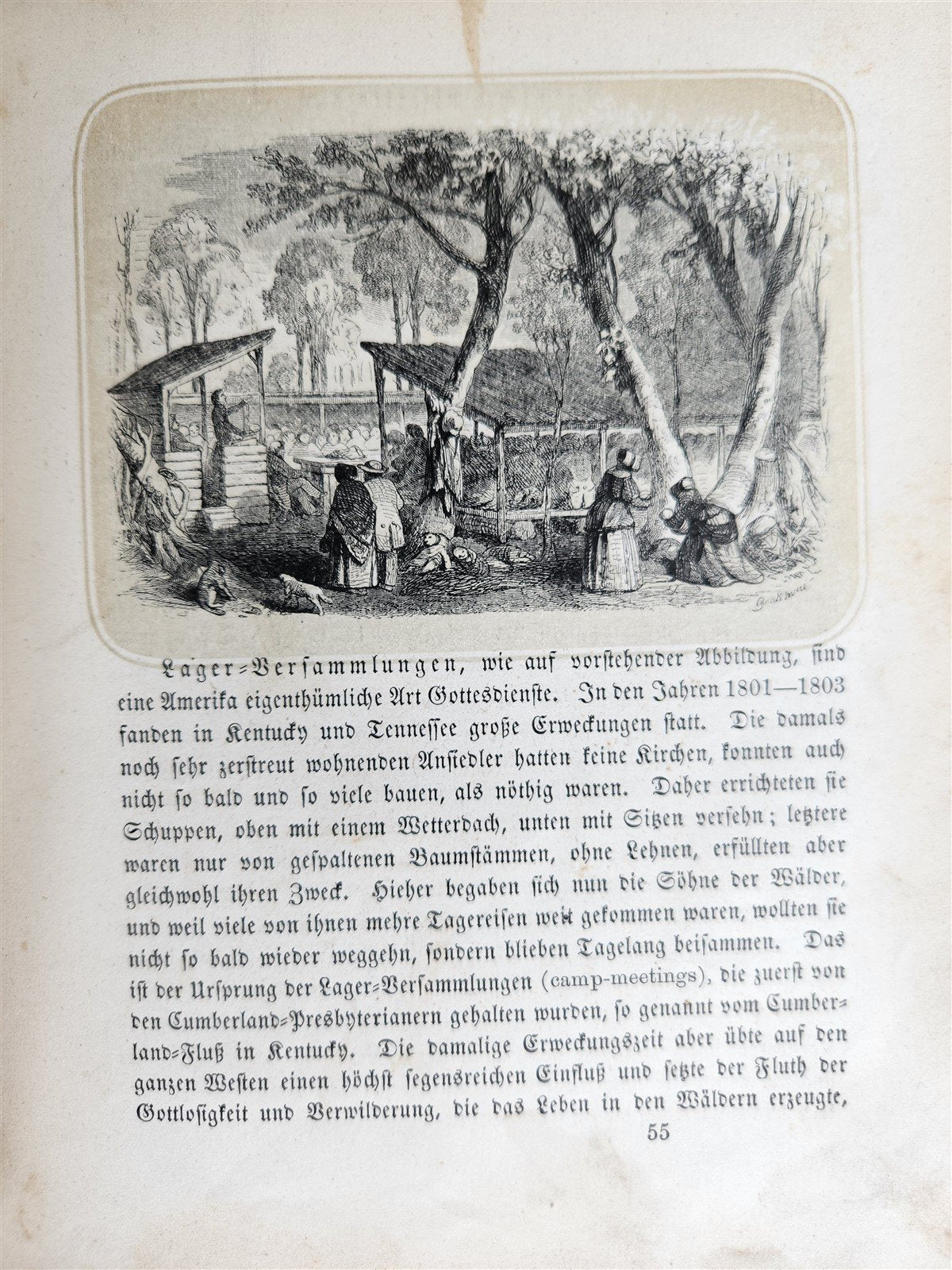 1866 PICTURES from HISTORY of AMERICA antique BILDER AUS DER GESCHICHTE AMERIKAS