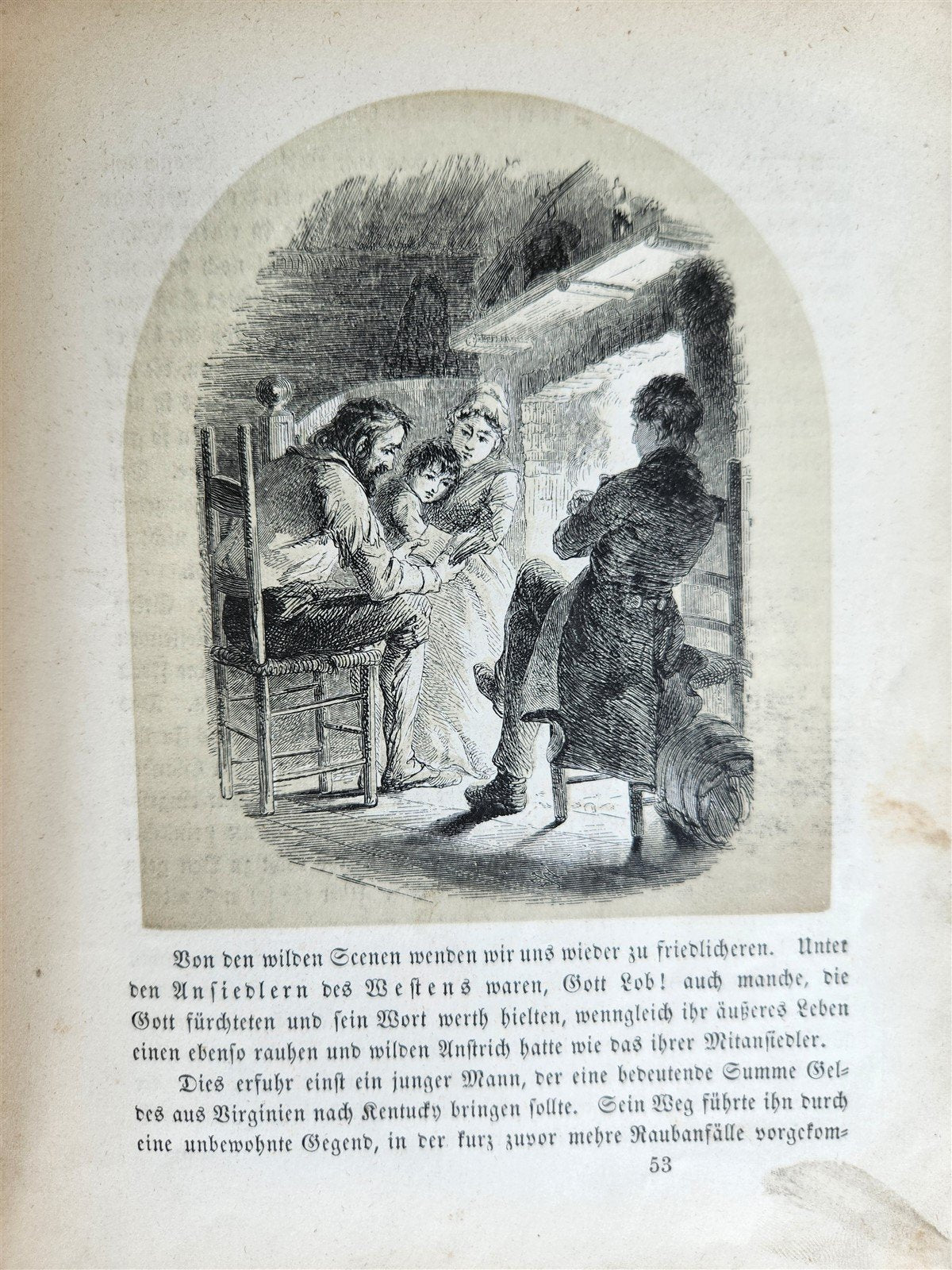 1866 PICTURES from HISTORY of AMERICA antique BILDER AUS DER GESCHICHTE AMERIKAS